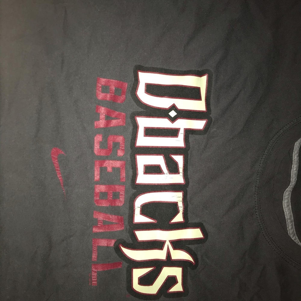 diamond backs nike athletic tee